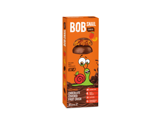 PERSIMMON FRUIT CRUSH IN MILK CHOCOLATE