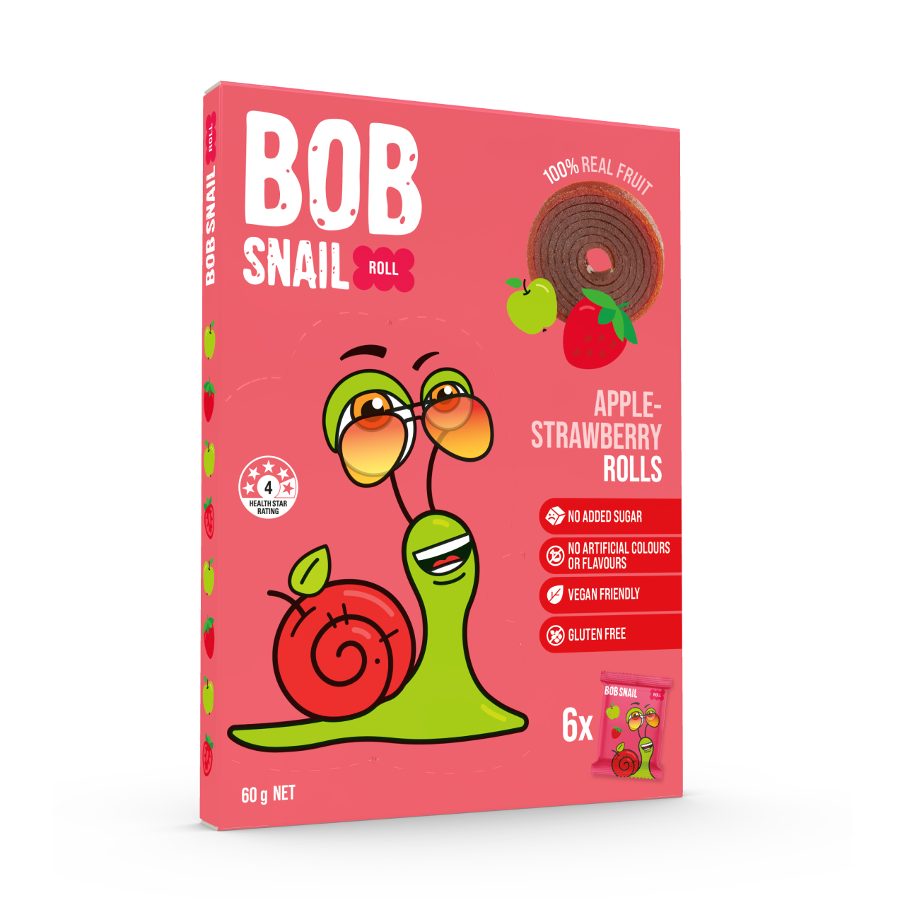 APPLE-STRAWBERRY FRUIT ROLLS