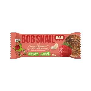 Фруктово-ягідно-горіховий батончик «Яблуко–Полуниця–Кеш’ю–крiспи Кіноа» 35г