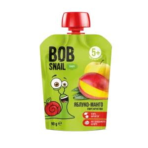 Дитяче пюре “Яблуко-Манго” для дітей від 5 місяців 90г