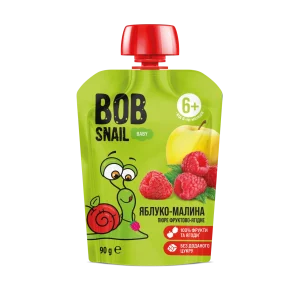 Дитяче пюре “Яблуко-Малина” для дітей від 6 місяців 90г