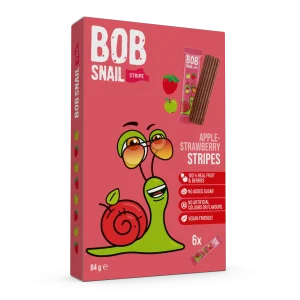 Фруктові страйпси “Яблуко-Полуниця” 84г